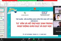 Tập huấn mô đun 5, "chia sẻ ruột gan" từ một giáo viên cốt cán