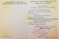 Mong muốn nhất của giáo viên nếu Bộ sửa thông tư xếp hạng là bỏ xếp hạng