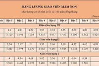 Lương, phụ cấp, thăng hạng chức danh nhà giáo và chuyện vòng vo chính sách (1)