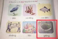 Đau đầu dạy con lớp 1, từ "giếng" đánh vần như thế nào?