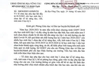 Nhiều học sinh lớp 1 chưa đạt, Bà Rịa-Vũng Tàu yêu cầu các trường dạy phụ đạo