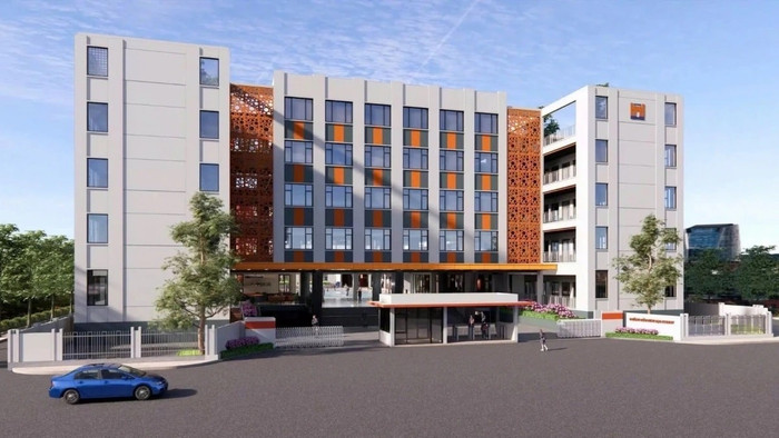 Mô hình Trường Trung học phổ thông Trần Hưng Đạo - Academy. Nguồn ảnh: hanoimoi.vn