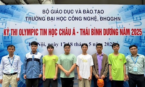 Việt Nam đoạt 6 huy chương tại Olympic Tin học Châu Á Thái Bình Dương 2025