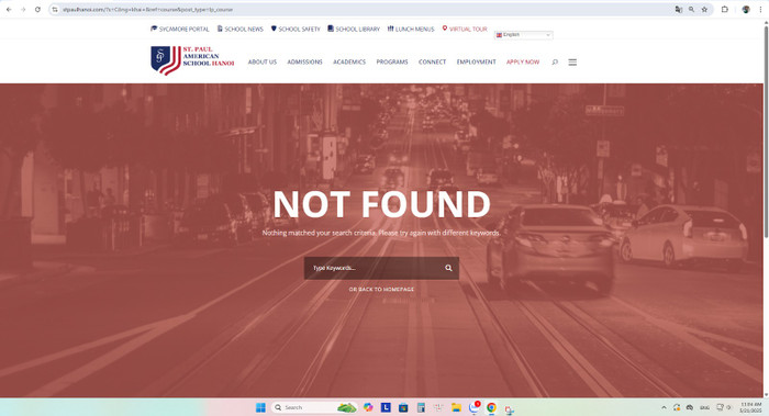 Tìm kiếm theo từ khóa "công khai" trên website nhà trường không cho ra kết quả phù hợp. Ảnh chụp màn hình. Tìm kiếm theo từ khóa "công khai" trên website nhà trường không cho ra kết quả phù hợp. Ảnh chụp màn hình.