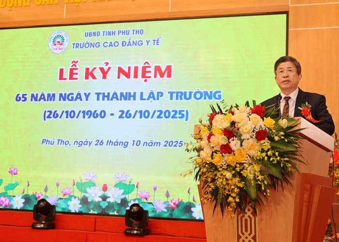 Ông Khamtanh Somvong, Tham tán Văn hóa Giáo dục - Đại sứ quán nước Cộng hòa Dân chủ Nhân dân Lào tại Việt Nam chia sẻ trong chương trình. 571282512-831196426226617-3678920530447071816-n.jpg