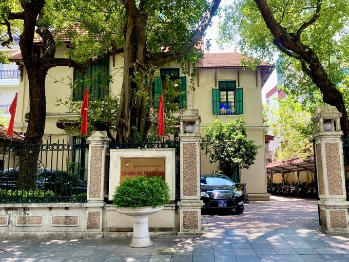 Trụ sở Sở Giáo dục và Đào tạo Hà Nội. Ảnh: nongnghiep.vn