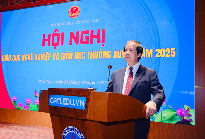 Bộ trưởng Nguyễn Kim Sơn phát biểu tại hội nghị. dsc-4453.jpg