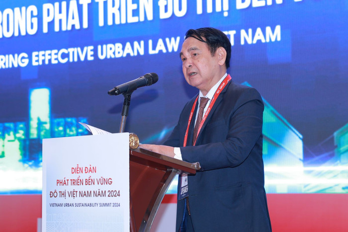 Giáo sư, Tiến sĩ, Kiến trúc sư Đỗ Hậu - Phó Chủ tịch kiêm Tổng Thư ký Hội Quy hoạch và Phát triển đô thị Việt Nam. Ảnh: NVCC