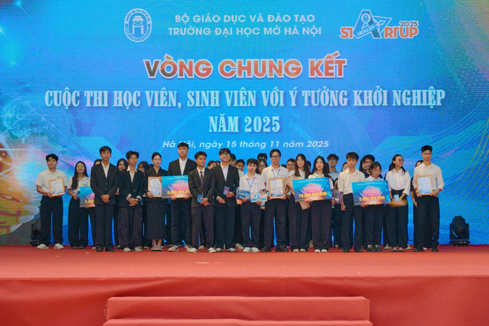 Cuộc thi thu hút sự tham gia của nhiều đội thi. Ảnh: website nhà trường.