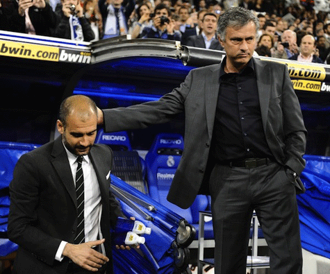 Guardiolar và Mourinho - Ảnh Getty Guardiolar và Mourinho - Ảnh Getty