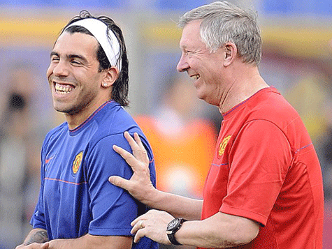 Tevez và Sir Alex hồi còn Man United Tevez và Sir Alex hồi còn Man United