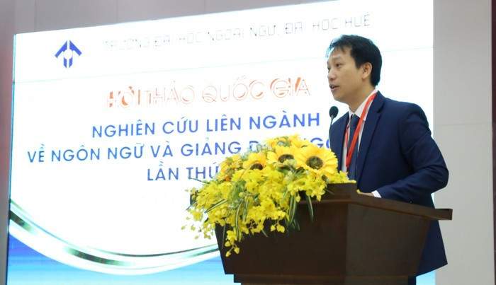 Tiến sĩ Nguyễn Văn Huy, Phó Hiệu trưởng Trường Đại học Ngoại ngữ, Đại học Huế. Ảnh: NVCC ts-nguyen-van-huy.jpg