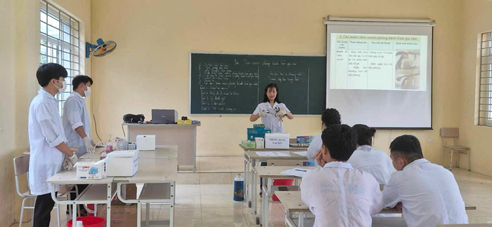 Giảng viên và sinh viên Trường Cao đẳng Nông nghiệp Thanh Hoá trong Hội giảng Nhà giáo giáo dục nghề nghiệp tỉnh Thanh Hóa lần thứ IX. Ảnh: Website nhà trường. Giảng viên và sinh viên Trường Cao đẳng Nông nghiệp Thanh Hoá trong Hội giảng Nhà giáo giáo dục nghề nghiệp tỉnh Thanh Hóa lần thứ IX. Ảnh: Website nhà trường.