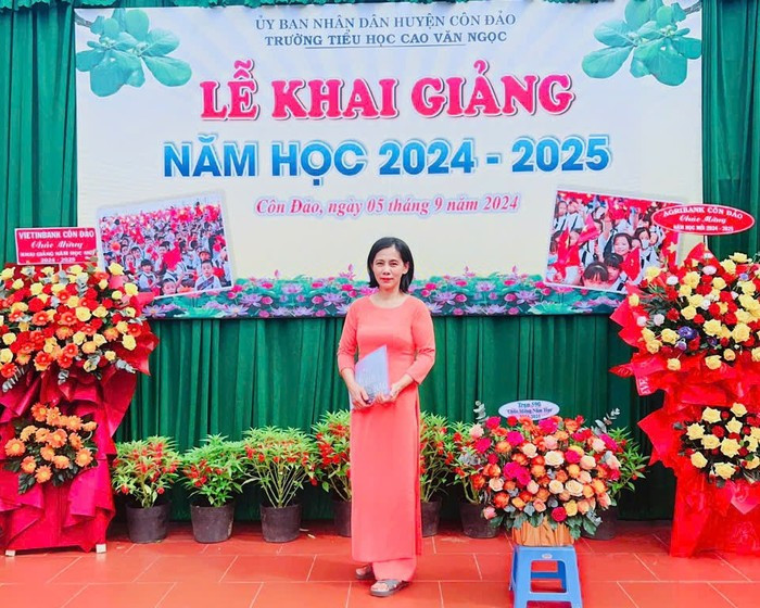 Cô Phạm Phương Mai - Hiệu trưởng Trường Tiểu học Cao Văn Ngọc (thành phố Hồ Chí Minh). Ảnh: NVCC. chi-mai-ht-1200-7618.jpg