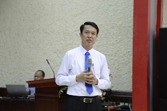 Tiến sĩ Vũ Quang Khuê - Hiệu trưởng Trường Cao đẳng Công nghiệp Bắc Ninh. Ảnh: website nhà trường. Tiến sĩ Vũ Quang Khuê - Hiệu trưởng Trường Cao đẳng Công nghiệp Bắc Ninh. Ảnh: website nhà trường.