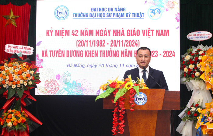 Phó Giáo sư, Tiến sĩ Nguyễn Lê Hùng - Hiệu trưởng Trường Đại học Sư phạm Kỹ thuật, Đại học Đà Nẵng. Ảnh website trường thay-hung-dn.jpg
