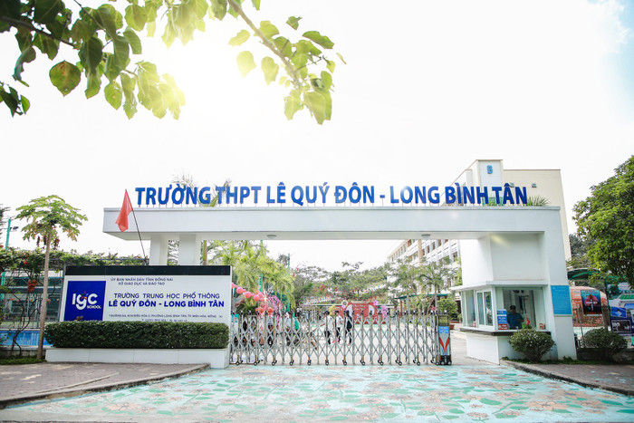 Trường Trung học phổ thông Lê Quý Đôn - Long Bình Tân (Đồng Nai). Ảnh website nhà trường. le-quy-don-long-binh-tan.jpg