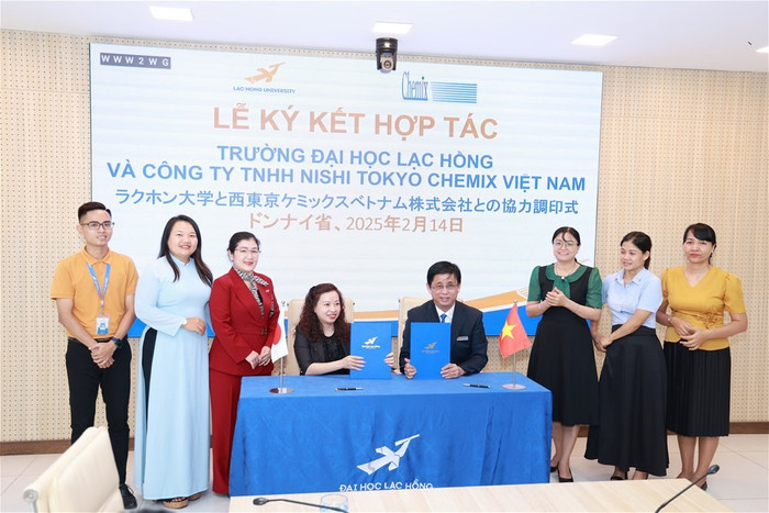 Trường Đại học Lạc Hồng nỗ lực kết nối giữa doanh nghiệp và nhà trường nhằm thúc đẩy đào tạo và phát triển nguồn nhân lực chất lượng cao. Ảnh website nhà trường dh-lac-hong-ky-ket.jpg