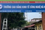 CĐ Kinh tế Công nghệ HN: Hơn 100 SV bất ngờ bị dừng học, hiệu trưởng đã nghỉ