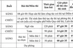 Chốt lịch thi tốt nghiệp trung học phổ thông năm 2026 