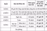 Chốt lịch thi tốt nghiệp trung học phổ thông năm 2026 