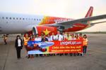 Đón máy bay Airbus 320 mới, Vietjet khuyến mãi 270.000 vé giá rẻ