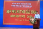 Giám đốc Sở Giáo dục Hải Phòng đưa ra các tiêu chí trong cuộc họp phụ huynh