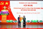 Ông Lê Tiến Châu được điều động, chỉ định làm Bí thư Thành ủy Hải Phòng