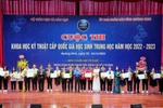 Hải Phòng có 2 dự án đạt giải Nhất cuộc thi Khoa học kỹ thuật quốc gia 2023