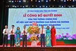 Xây dựng Trường ĐH Hải Dương thành trường trọng điểm khu vực đồng bằng sông Hồng