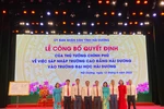Công bố quyết định sáp nhập Trường CĐ Hải Dương vào Trường ĐH Hải Dương
