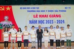 Trường ĐH Y Dược Hải Phòng khai giảng năm học mới, chào đón 1.157 tân sinh viên