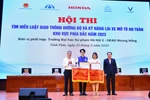 Trường ĐH Sư phạm Hà Nội 2 giành giải Nhì Hội thi về Luật Giao thông đường bộ
