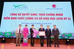 ĐH Sư phạm Hà Nội 2 Khai giảng và nhận chứng nhận kiểm định chất lượng chu kỳ 2
