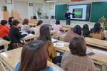 Lớp 8 GV nói có thể "cố" dạy tích hợp 3 môn, nhưng lớp 9 thì rất khó
