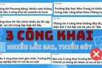 Nếu 3 công khai tái diễn sai sót: Trách nhiệm thuộc về người đứng đầu trường ĐH