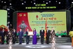 ĐH Thái Nguyên đón nhận Huân chương Lao động hạng Nhất nhân dịp 30 năm thành lập