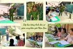 Đại úy công an và lớp học đơn sơ nơi vùng biên giúp học sinh bớt “sợ” tiếng Anh