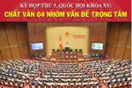 Sáng nay, Quốc hội bắt đầu phiên chất vấn và trả lời chất vấn về 4 nhóm vấn đề