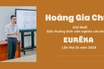 Sinh viên Trường ĐH Phenikaa giành giải Nhất của Giải thưởng Euréka năm 2024