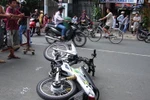 Đua xe giữa ban ngày, một "quái xế" tử vong