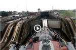Video: Tuần dương hạm hạng nặng Nga di chuyển xuyên kênh đào Panama