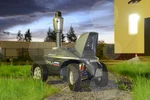 Robot tuần tra tự động Tral Patrul 3.1 do công ty Nga chế tạo