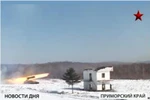 Video: Xem "bễ thổi lửa" TOS-1A Pinocchio của Nga tập trận ở Primorye