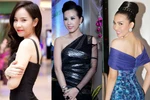 Mỹ nhân Việt đồng loạt khoe vai trần quyến rũ trên thảm đỏ