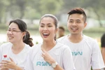 “Running Man” Vũ Xuân Tiến tham gia giải chạy của công ty Hà Tăng