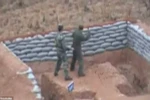 Lính Trung Quốc suýt chết trong lúc thực hành ném lựu đạn