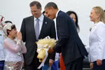 Dân Myanmar háo hức đón Tổng thống Barack Obama