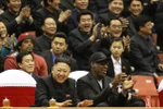 Kim Jong-un vui mừng đón tiếp thần tượng bóng rổ Mỹ