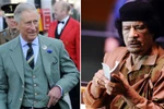Thái tử Anh Chales từng viết thư ca ngợi Muammar Gaddafi